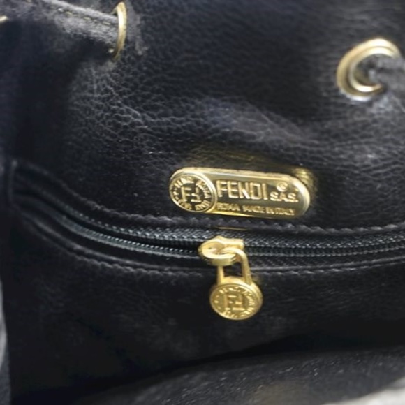 Fendi Drawstring Purse W/COA - Picture 12 of 14